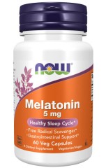 NOW melatonin 5mg 60caps