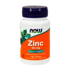 NOW Zinc Gluconate 50 mg 100 t