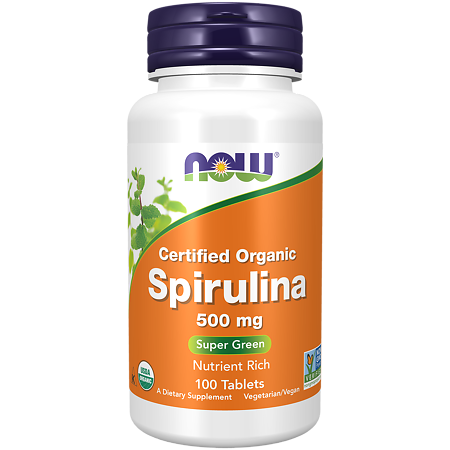 NOW Spirulina 500mg 100tabl