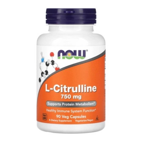 Now  L-Citrulline 750mg 90 vcaps