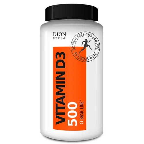 DION Sportlab Vitamin D3 600 IU 60 caps
