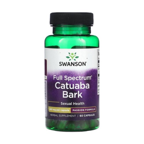 Swanson Full Spectrum Catuaba Bark 465 mg 60 Caps