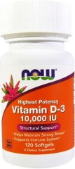 NOW Vitamin D-3 10000IU 120caps