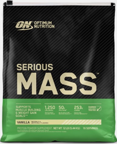 Optimum Nutrition Serious Mass 5.44kg Banana