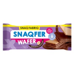 Bombbar SNAQ FABRIQ Батончик неглазированный вафельный 120г Шоколад-фундук