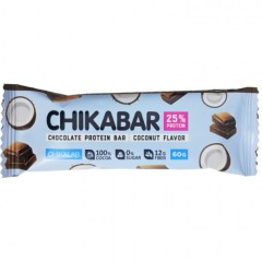 Chikalab Chikabar Protein Bar батончик с начинкой  60g  (Кокос)