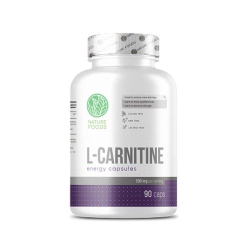 Nature Foods L-Carnitine 500mg 90 caps