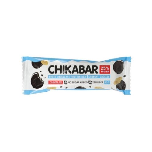 Chikalab Chikabar Protein Bar батончик с начинкой  60g.  (Хрустящее печенье)