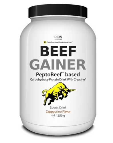 DION SportLab Beef Gainer 1250 г карамель капучино
