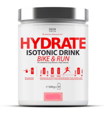 DION SportLab  БАД Гидрат изотоник  Hydrate Isotonic Drink Bike &amp; Run, вкус грейпфрут, порошок 500г