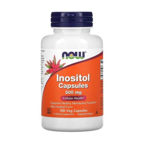 NOW Inositol 500mg 100caps