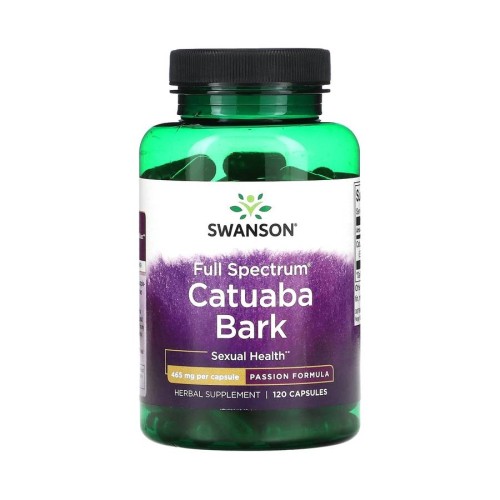 Swanson Full Spectrum Cuataba Bark 465mg 120 caps