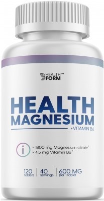 Health Form Magnesium 600mg 120caps