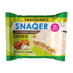Печенье &quot;SNAQ FABRIQ&quot; SNAQER Cookie глазированное шоколадное &quot;Фисташка и карамель&quot;, 45 г