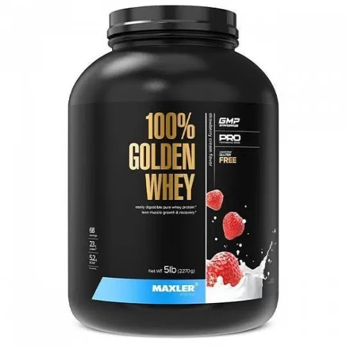 Maxler 100% Golden Whey 2.37kg strawberry