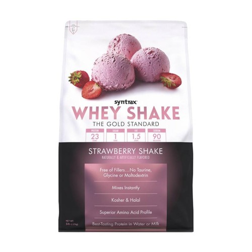 Syntrax Whey Shake 907gr клубника
