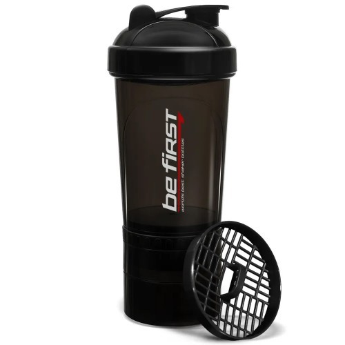 Be First шейкер 3в1 500мл черный