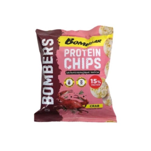 Bombbar Protein chips  50gr со вкусом краба