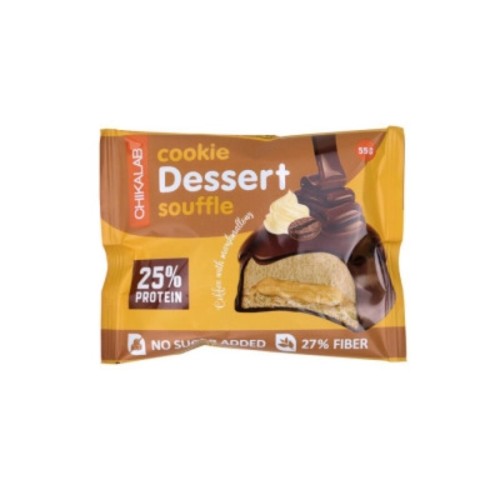 Печенье глазированное "CHIKALAB" Dessert со вкусом Кофе и с маршмеллоу 55 г