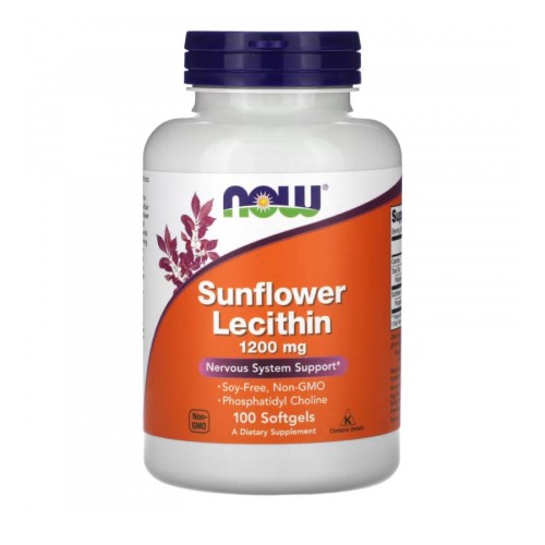 NOW  foods Sunflower Lecithin 1200mg 100softgels