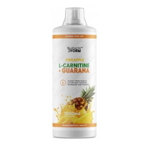 Health Form L carnitine+guarana 1000ml pineapple