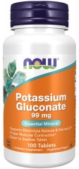 NOW Potassium gluconate 100tabl M