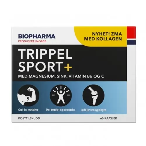 Biopharma Trippel ZMA 60caps