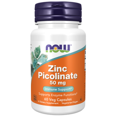 Now Zinc picolinate 50mg 60caps