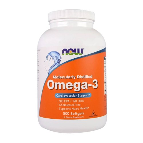 NOW foods  Omega-3 1000mg 500caps