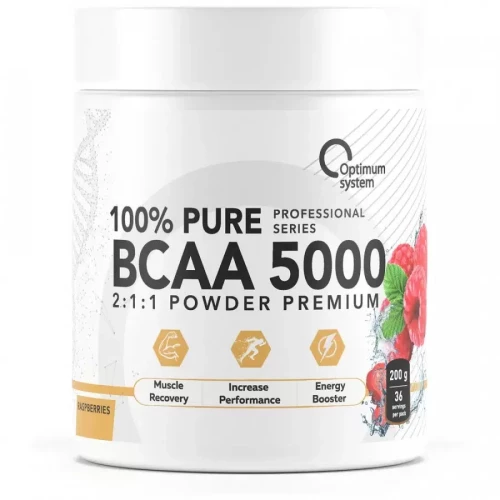 Optimum System BCAA 200g raspberry