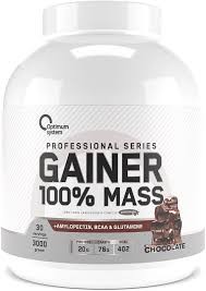 Optimum System MASS Gainer 3kg chocolate