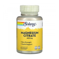 Solaray Magnesium Citrate V 90ct 400mg