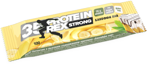 ProteinRex батончик 100г банан