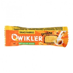 SNAQ FABRIQ Qwikler praline батончик глазированый 35g