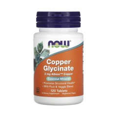 Now foods Copper (Медь) Glycinate  3 mg 120 tabs