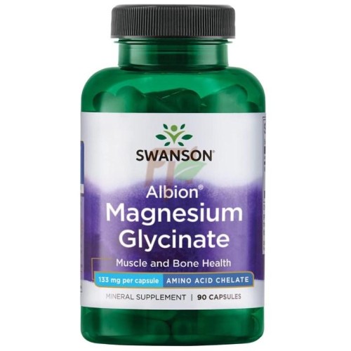 Swanson Albion Magnesium Glycinate 133 mg 90 Caps