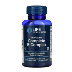 LIFE Extension BioActive Complete B-Complex 60 vegetarian capsules