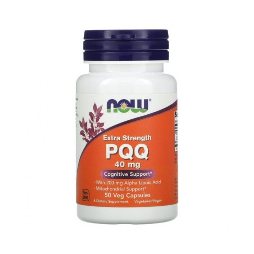 Now foods PQQ (b 14) 40mg with 200mg Alpha Lipolic asid 50vcaps	