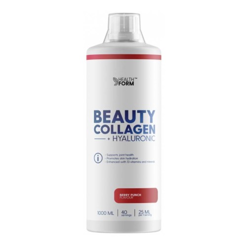 Health Form Collagen + Hyaluronic 1000ml berry