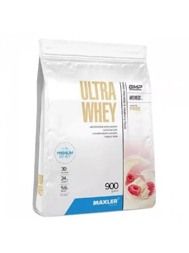 Maxler UltraWhey Малина-шоколад 900г.