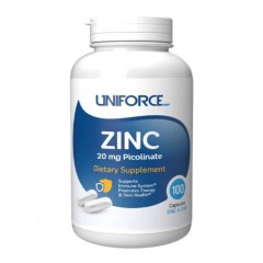 Uniforce Zinc Picolinate 20mg цинк пиколинат