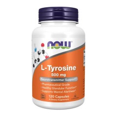 Now l-tyrosine 500 mg 120 caps
