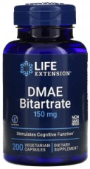 Life Extension DMAE Bitartrate 150 mg 200 vcaps