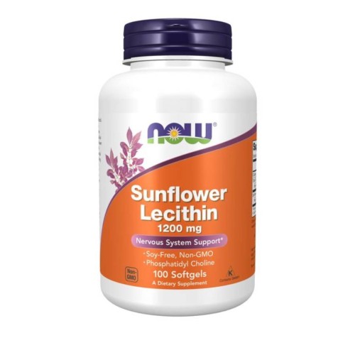 NOW Sunflower Lecithin 1200mg 100softgels