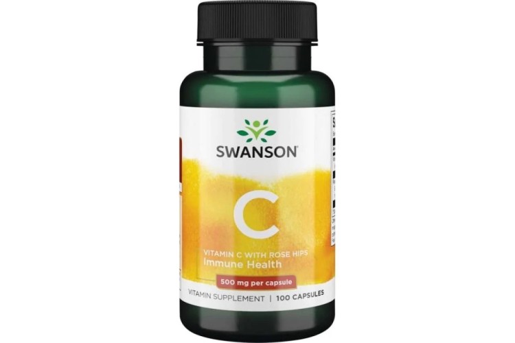 Swanson Vitamin C 500mg 100caps