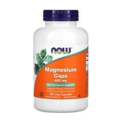 NOW Magnesium 400mg 180 vcaps