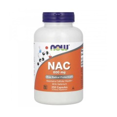 NOW NAC 600 mg 250 vcaps