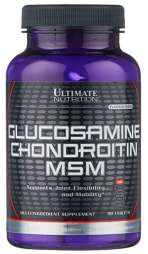 Ultimate Nutrition Glucosamine Chondroitin MSM 90 tablets