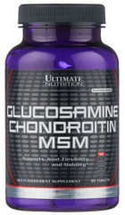Ultimate Nutrition Glucosamine Chondroitin MSM 90 tablets