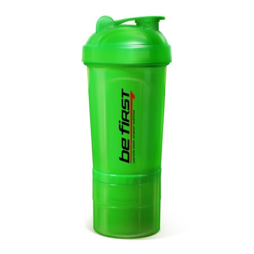 Be First шейкер 500мл салатовый 3 в 1